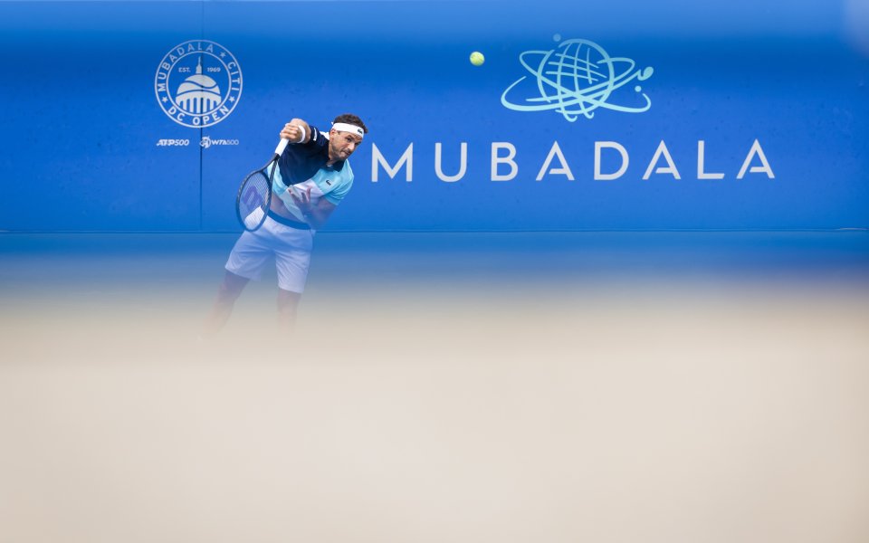 Григор Димитров - Макензи МакДоналд 2:0 сета / ATP 500, Вашингтон, втори кръг, 01.08.2023 г.