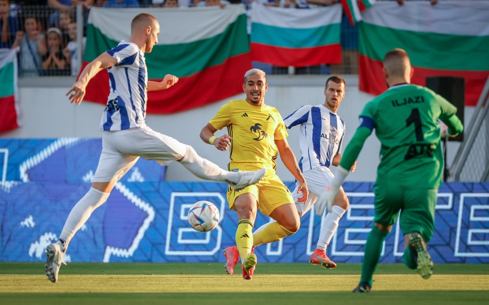 Левски и Шкупи играят при 0:0 в мач-реванш от втория квалификационен кръг