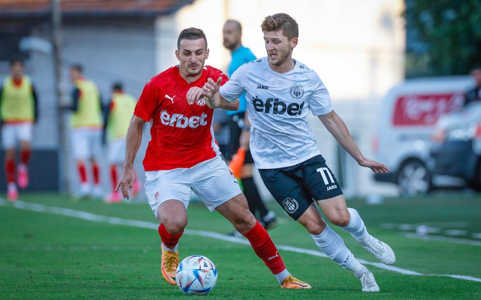 Авторът на гола за Хебър срещу ЦСКА 1948 – Атанас