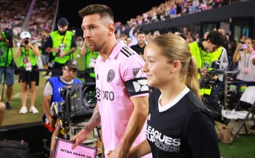 Harper Beckham and Messi ❤️ — ESPN FC ESPNFC Харпър