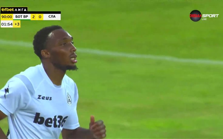 Добрите действия на Людовик Соарес с екипа на Славия