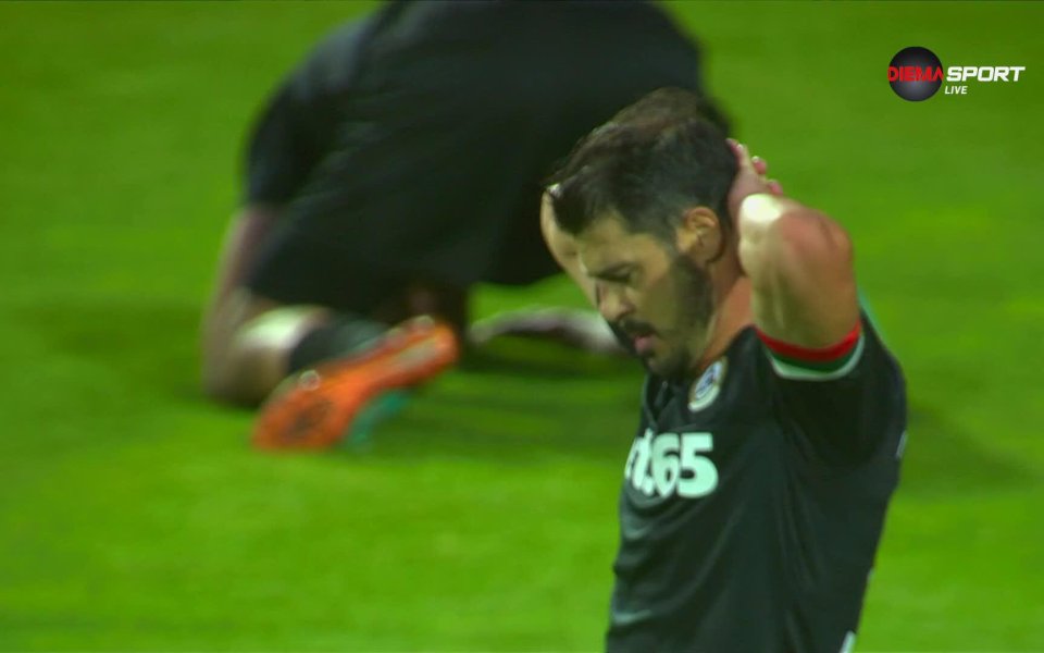 В 61-ата минута в мача срещу Ботев Враца, Славия имаше