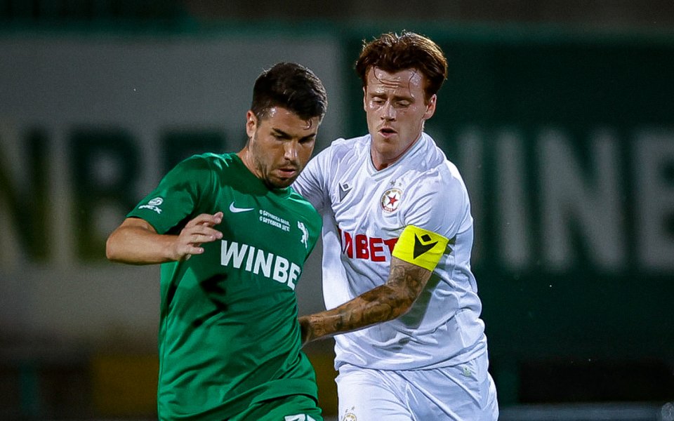 Отборите на Ботев Враца и ЦСКА играят при резултат 0:2