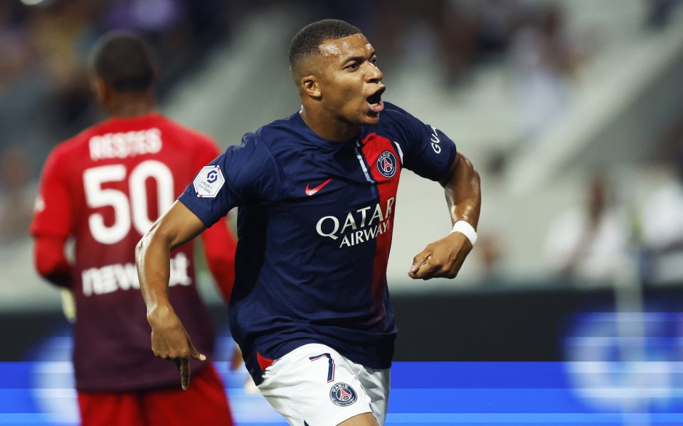 Голмайсторът на Пари Сен Жермен - Килиан Мбапе, отново потвърди,