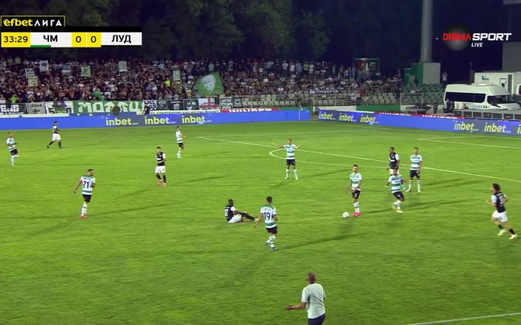 Черно море – Лудогорец 0:0 /първо полувреме/