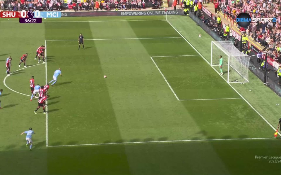 Манчестър Сити пропусна да поведе в гостуването си на Шефилд