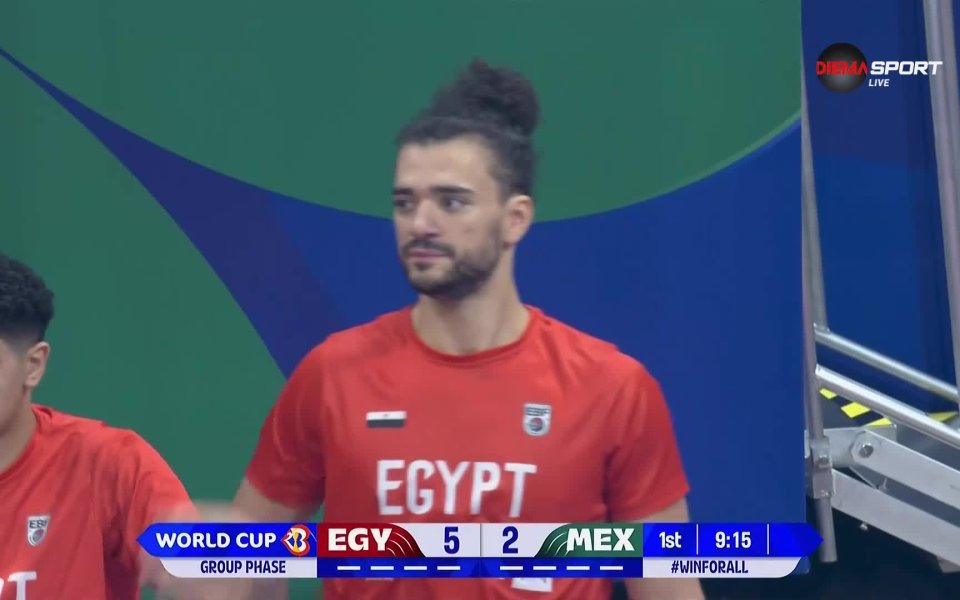 Националният отбор на Египет надигра този на Мексико със 100:72 точки