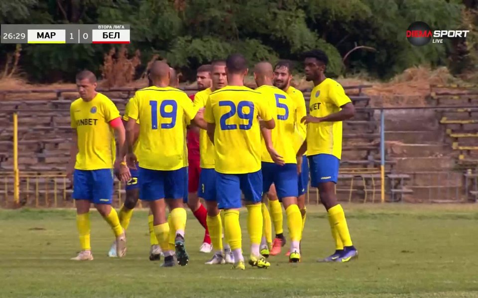 Станислав Маламов изведе Марица напред в 27-ата минута след хубав