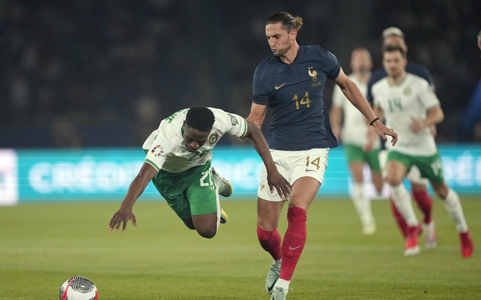 Франция - Република Ирландия 2:0 / Квалификации за Евро 2024, група B, пети кръг, 07.09.2023 г.