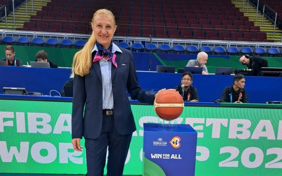 Елеонора Рангелова ще бъде технически делегат на финала на баскетболния Мондиал