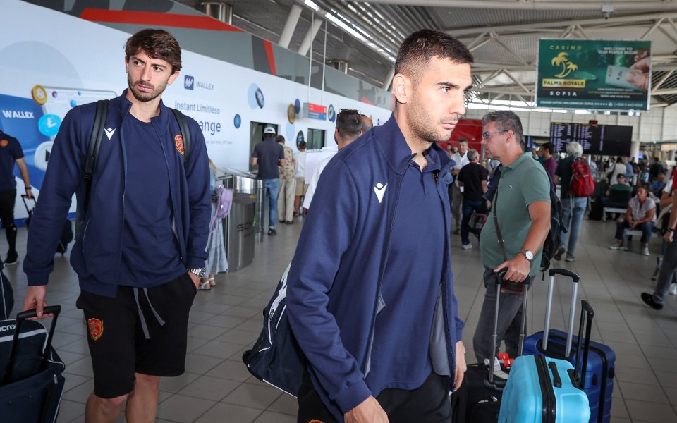 Прибиране на българския национален отбор по футбол от Черна гора, 11.09.2023 г.