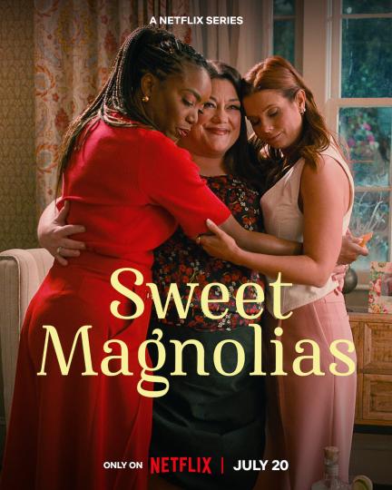 <p><strong>Sweet Magnolias (Netflix)</strong> - романтичната драма, базирана на романите&nbsp;&bdquo;Сладки магнолии&ldquo; от Шерил Уудс се завърна през лятото с трети сезон, а есента е идеалното време да наваксате с този сериал, ако не сте го гледали до сега. Силни женски приятелства, очарователен малък град, уютни моменти, любов - има от всичко!</p>