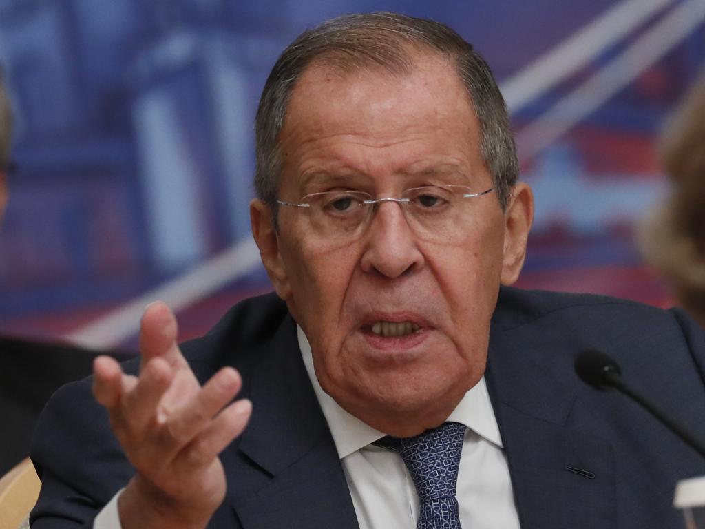 Руският министър на външните работи Сергей Лавров категорично осъди в