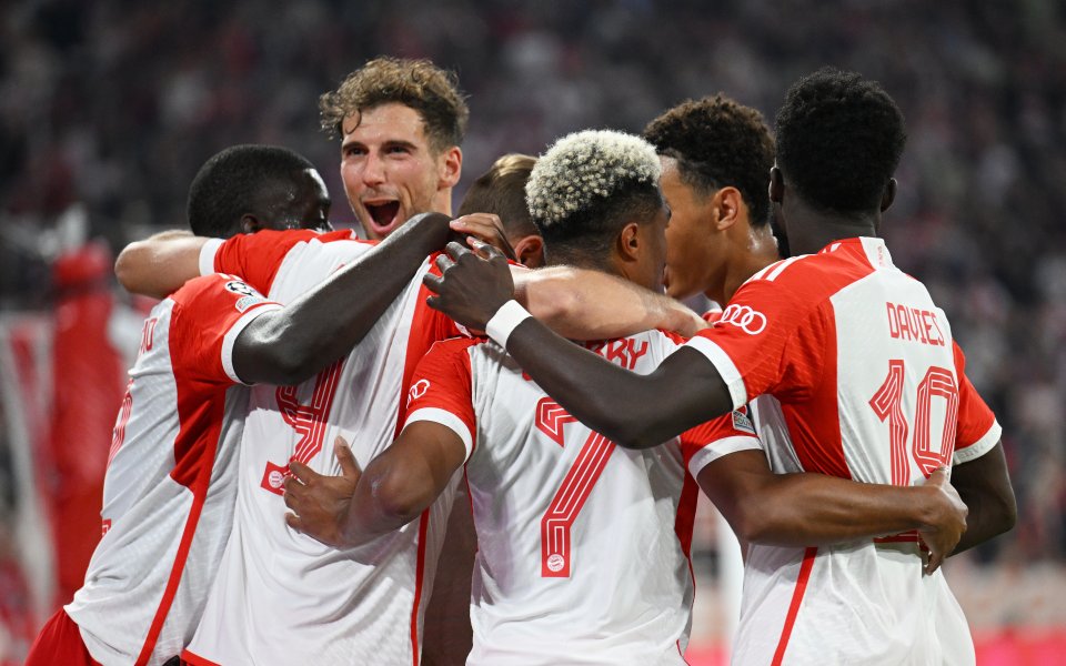 Отборът на Байерн Мюнхен шпбеди Манчестър Юнайтед с 4:3 в сблъсък