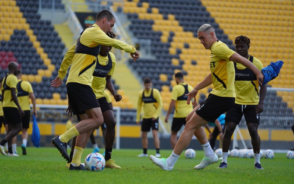 Тренировка на Ботев Пловдив преди дербито с ЦСКА