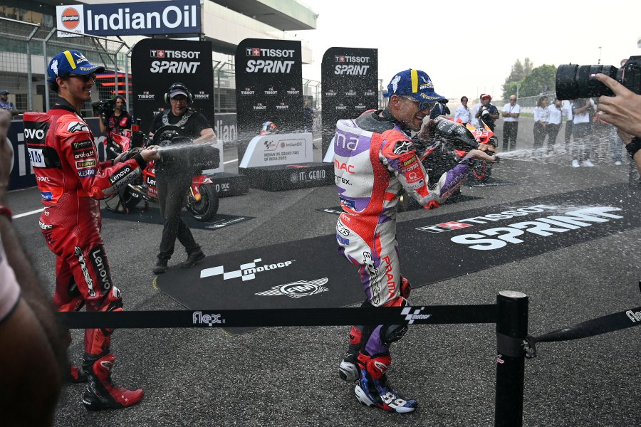 Спринтово състезание в Moto GP за Голямана награда на Индия1