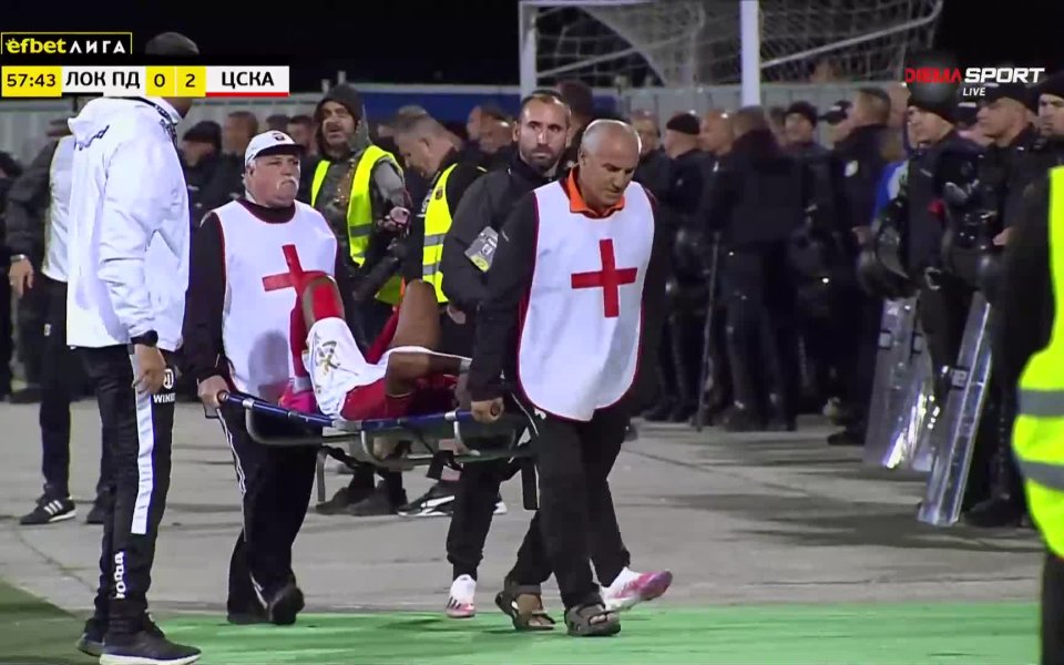 През второто полувреме на Локомотив Пловдив и ЦСКА в мач