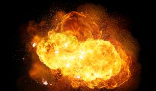 Цистерна с бензин се запали в Тексас