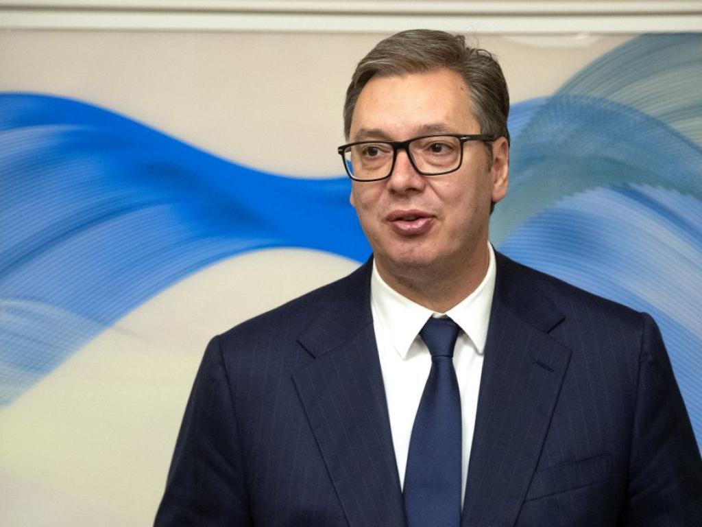 Сръбският президент Александър Вучич заяви тази вечер, че коалицията на