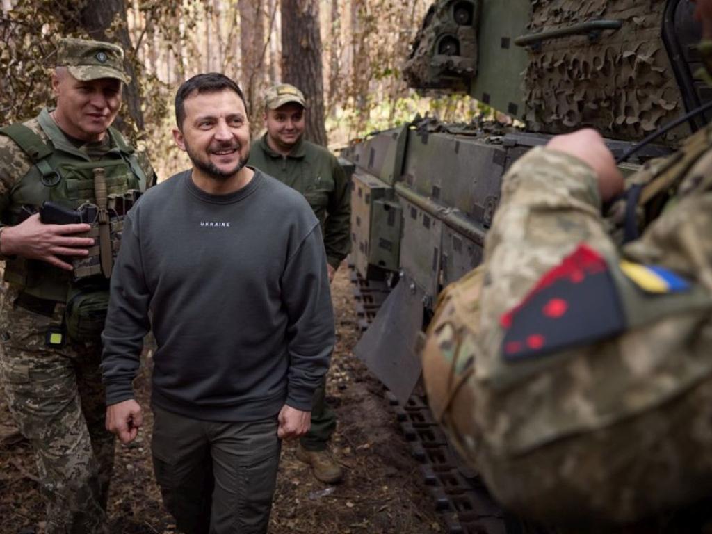 Президентът на Украйна Володимир Зеленски призова за укрепване на Харковска