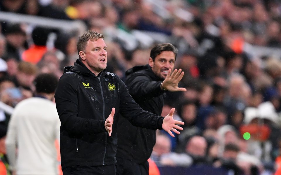 Мениджърът на Нюкасъл - Еди Хау, бе видимо въодушевен от