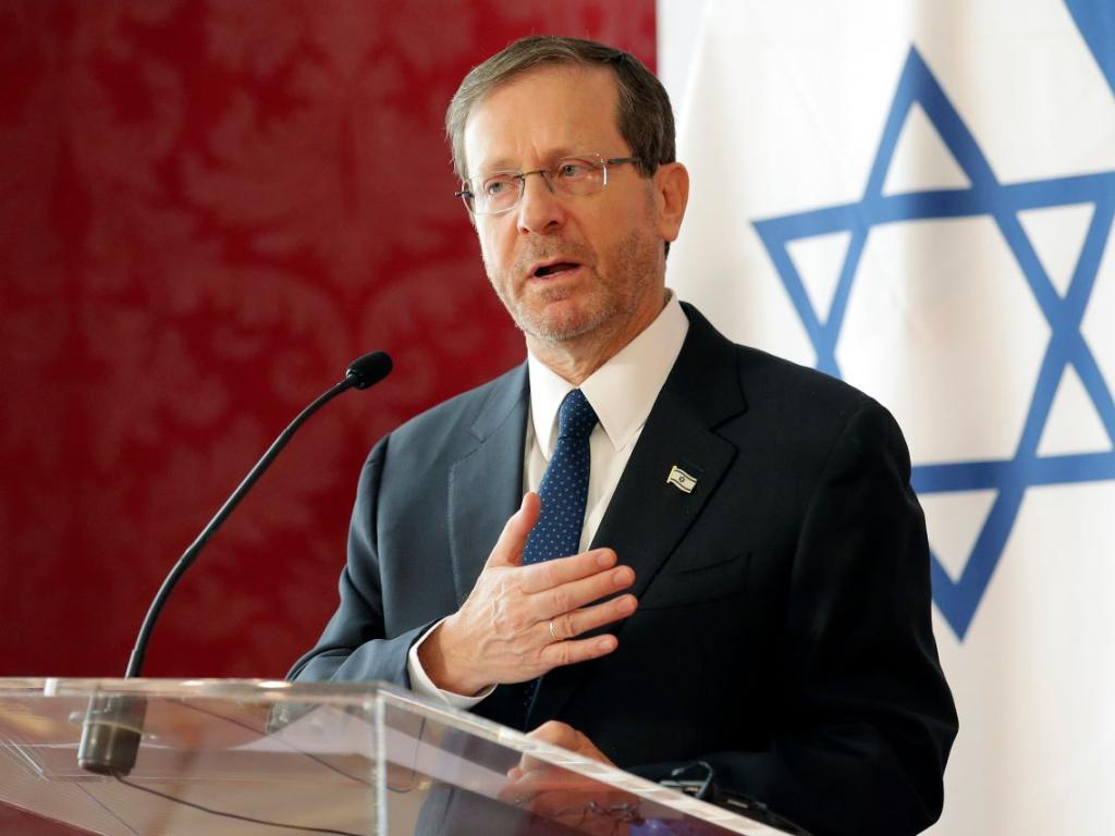 Израелският президент Ицхак Херцог заяви че отчасти и Иран е