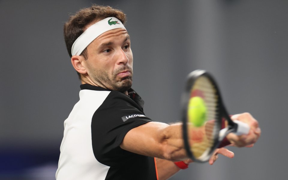 Григор Димитров - Андрей Рубльов 0:2 сета / ATP 1000, Шанхай, 1/2-финал, 14.10.2023 г.