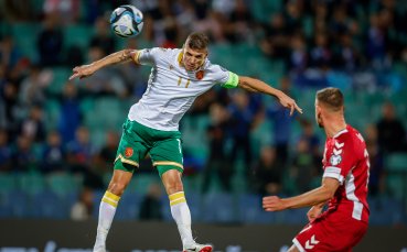 Отборите на България и Литва играят при резултат 1 0 в