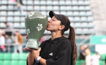 Джесика Пегула ликува с титлата от тенис турнира в Сеул