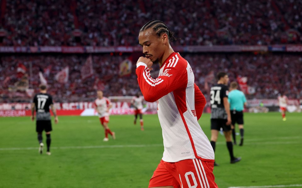 Крилото на Байерн Мюнхен - Лерой Сане, е сериозен обект