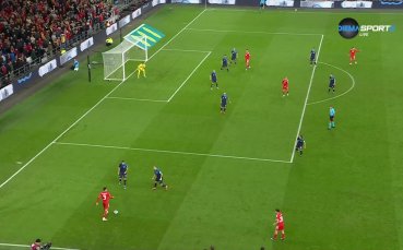 Хари Уилсън матира Хърватия с втория си гол в мача