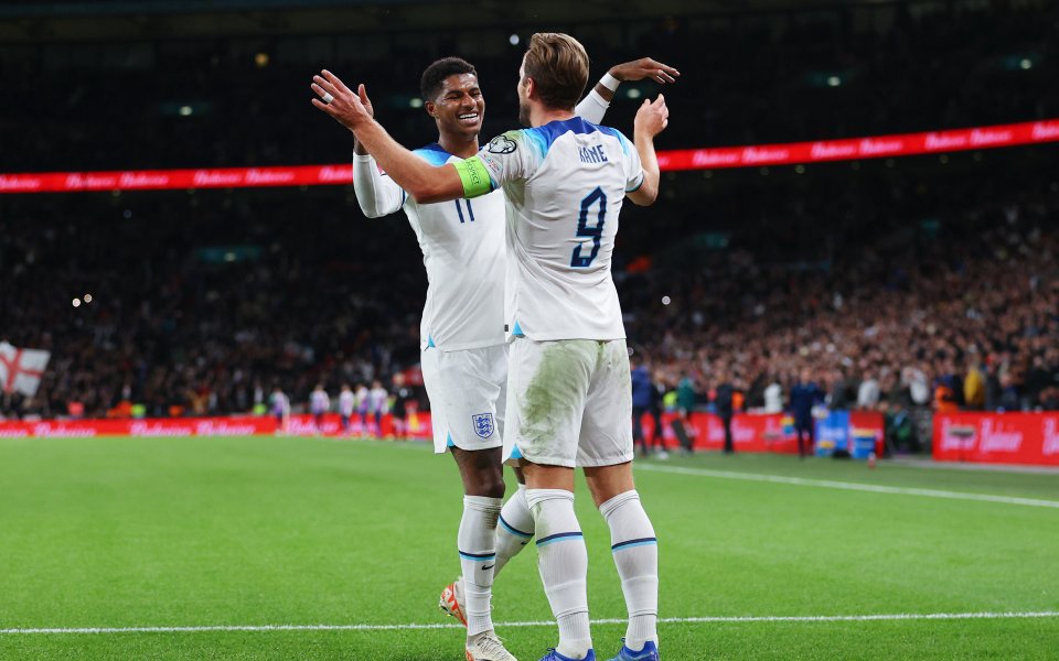 Англия победи Италия с 3:1 в европейска квалификация изиграна в