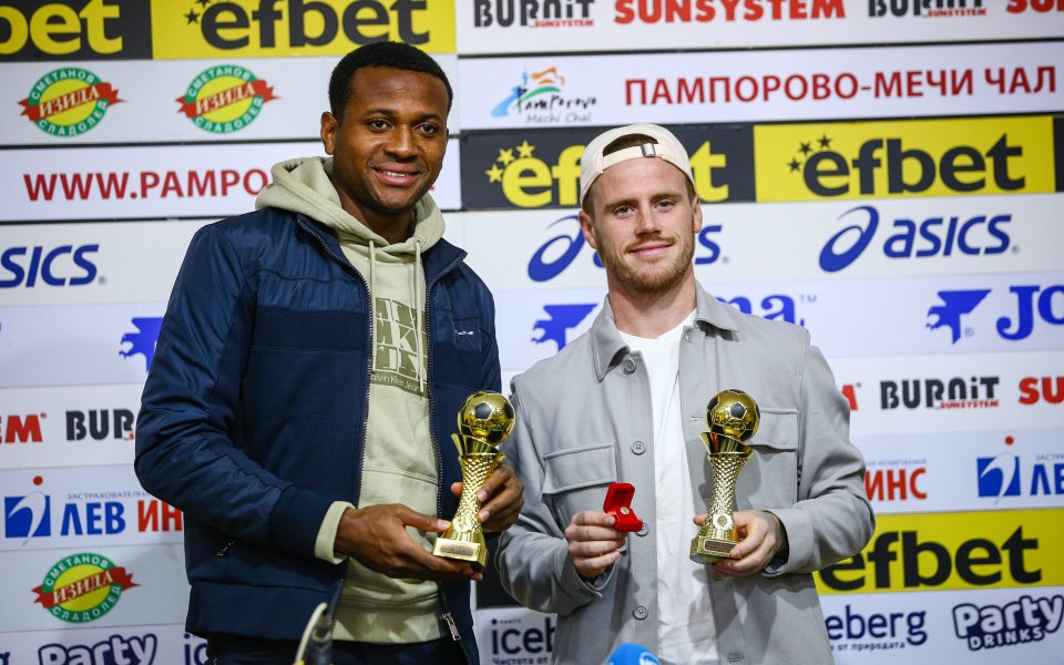 Наградиха Тобиас Хайнц и Майкъл Естрада от ЦСКА