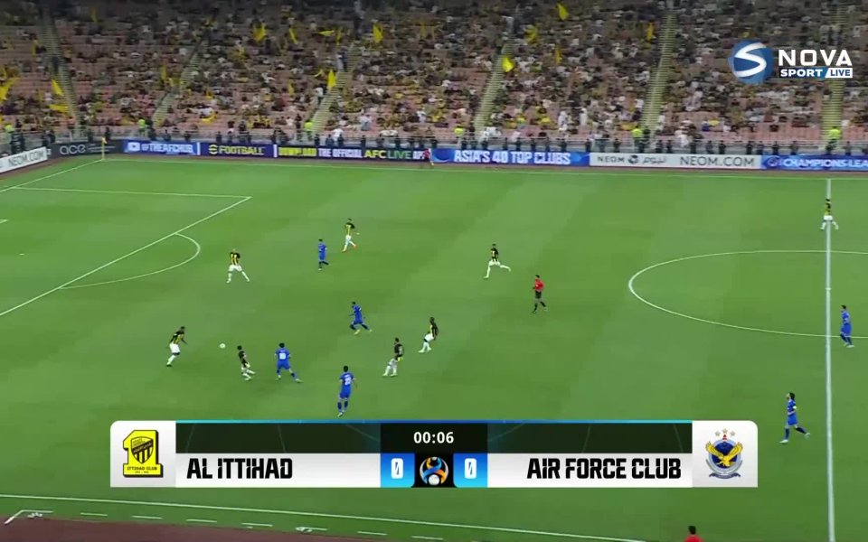 Отборът на Ал Итихад постигна втора победа в груповата фаза