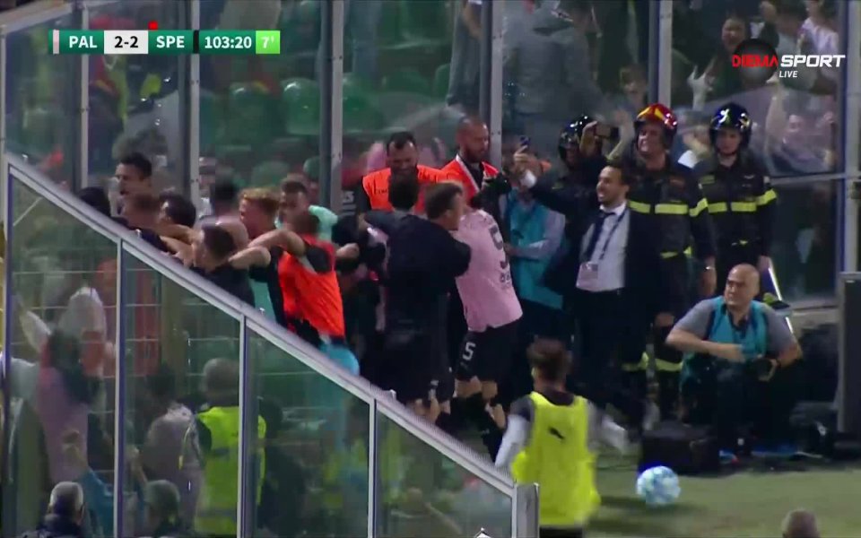 Отборите на Палермо и Специя не успяха да излъчат победител