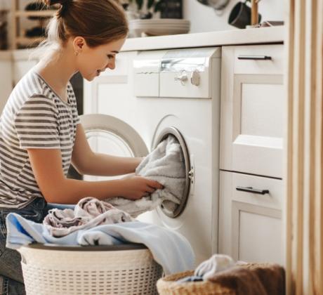 Много перални машини имат режим на пране на 40 градуса