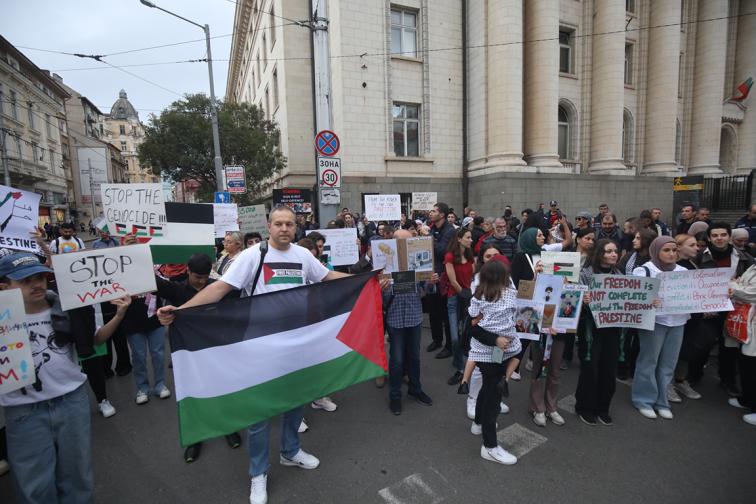 протест защита палестина палестинския народ