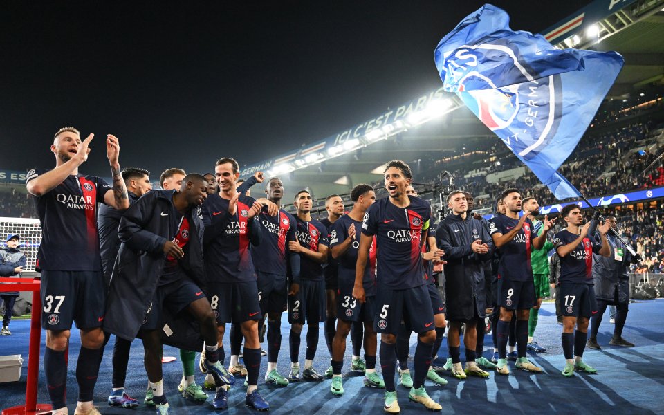 Пари Сен Жермен - Милан 3:0 / Шампионска лига, група F, трети кръг, 25.10.2023 г. - втора от Getty