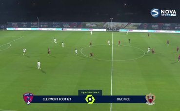Трета поредна победа и Ница е лидер във френската Лига 1
