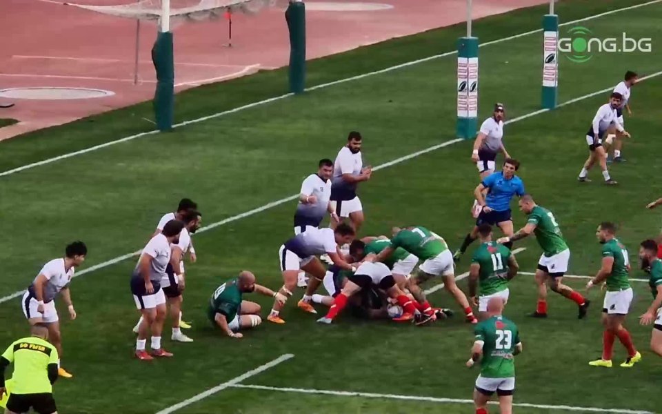 Националният отбор на България по ръгби постигна победа в първия