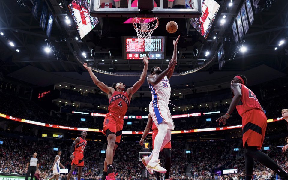 Торонто Раптърс - Филаделфия Севънтисиксърс 107:114 / НБА, редовен сезон, 29.10.2023 г.