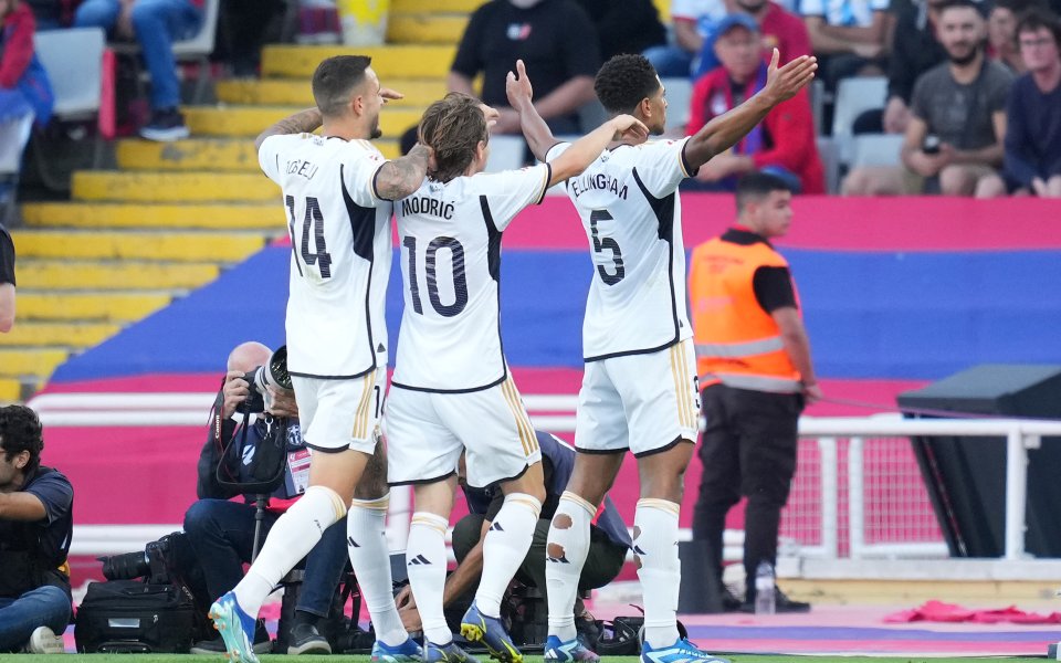 Ветеранът в състава на Реал Мадрид - Лука Модрич, похвали