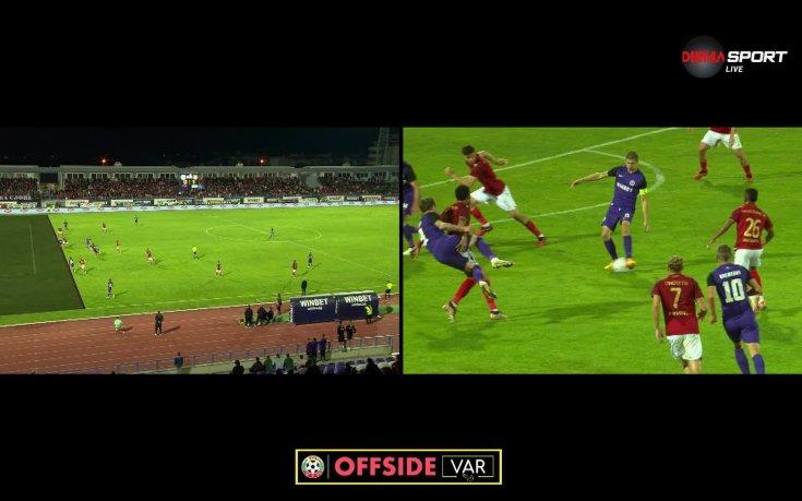 ВАР отмени изравнителен гол на Етър в добавеното време на срещата (видео)