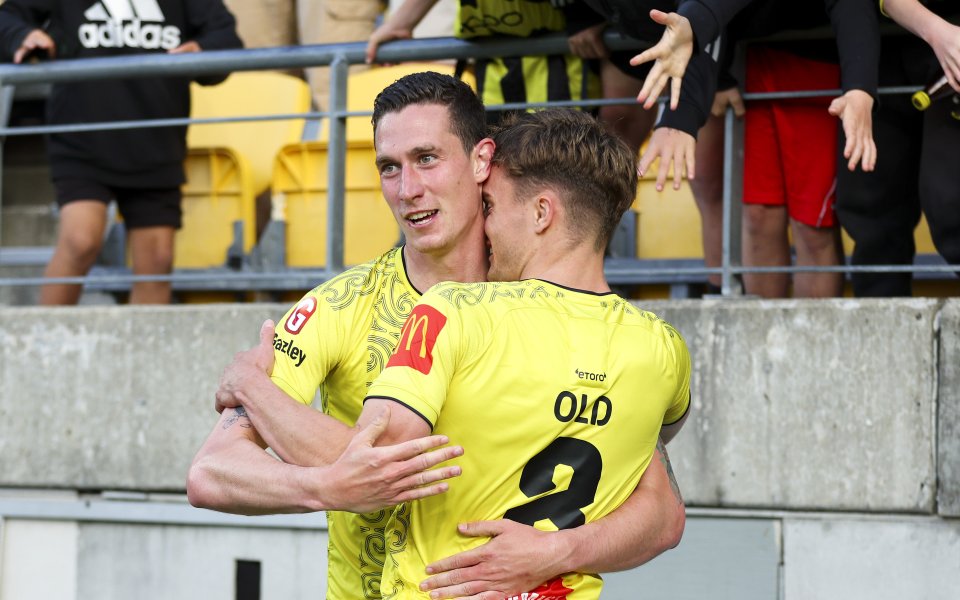 Божидар Краев се отличи с гол при победата на своя