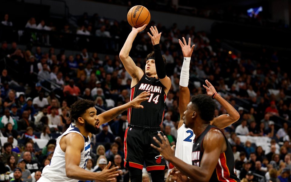 Тайлър Херо направи силен мач за Маями Хийт и помогна