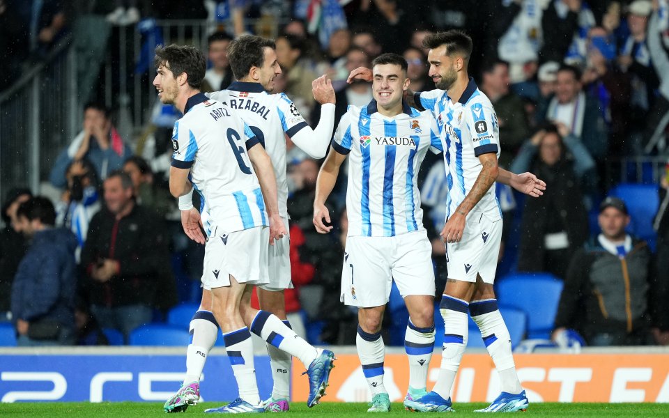 Реал Сосиедад победи с 2:1 у дома Севиля в двубой