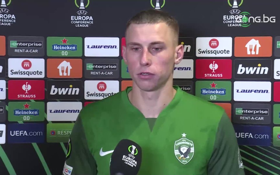Халфът на Лудогорец Якуб Пьотровски говори след победата с 2:0