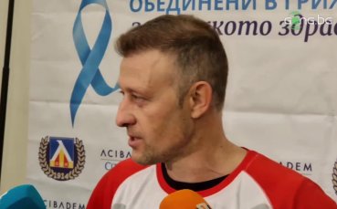 Бившият футболист на ЦСКА Владимир Манчев говори след края на