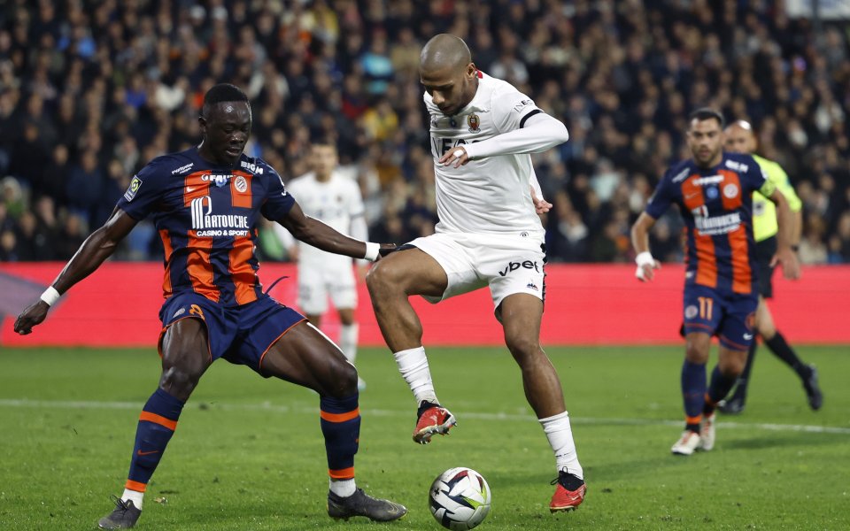 Монпелие - Ница 0:0 / Лига 1, 12-и кръг, 10.11.2023 г.