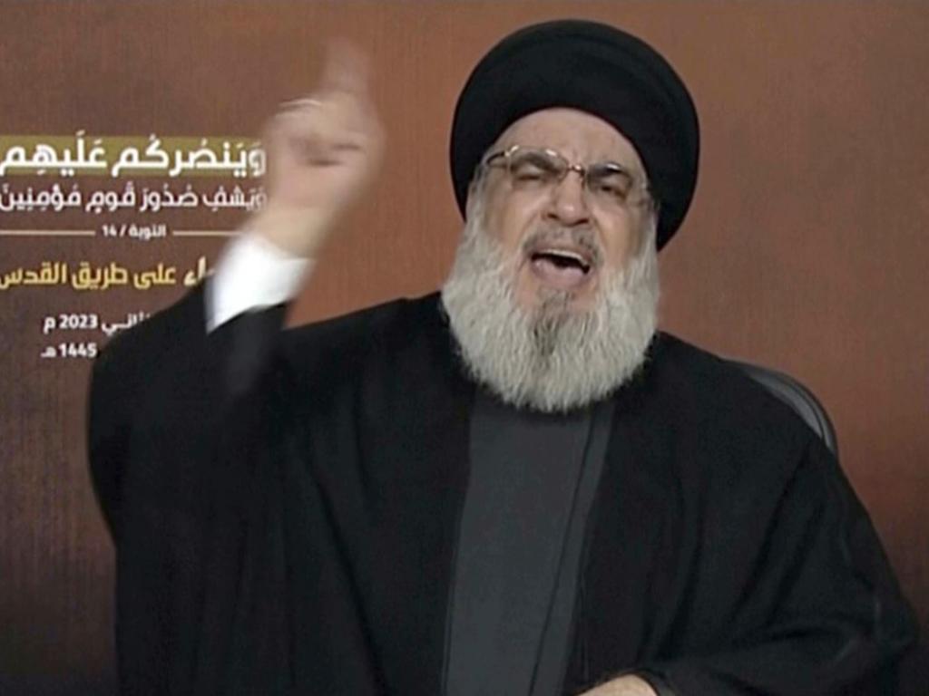 Лидерът на ливанската шиитска групировка Хизбула Сайед Хасан Насрала заяви